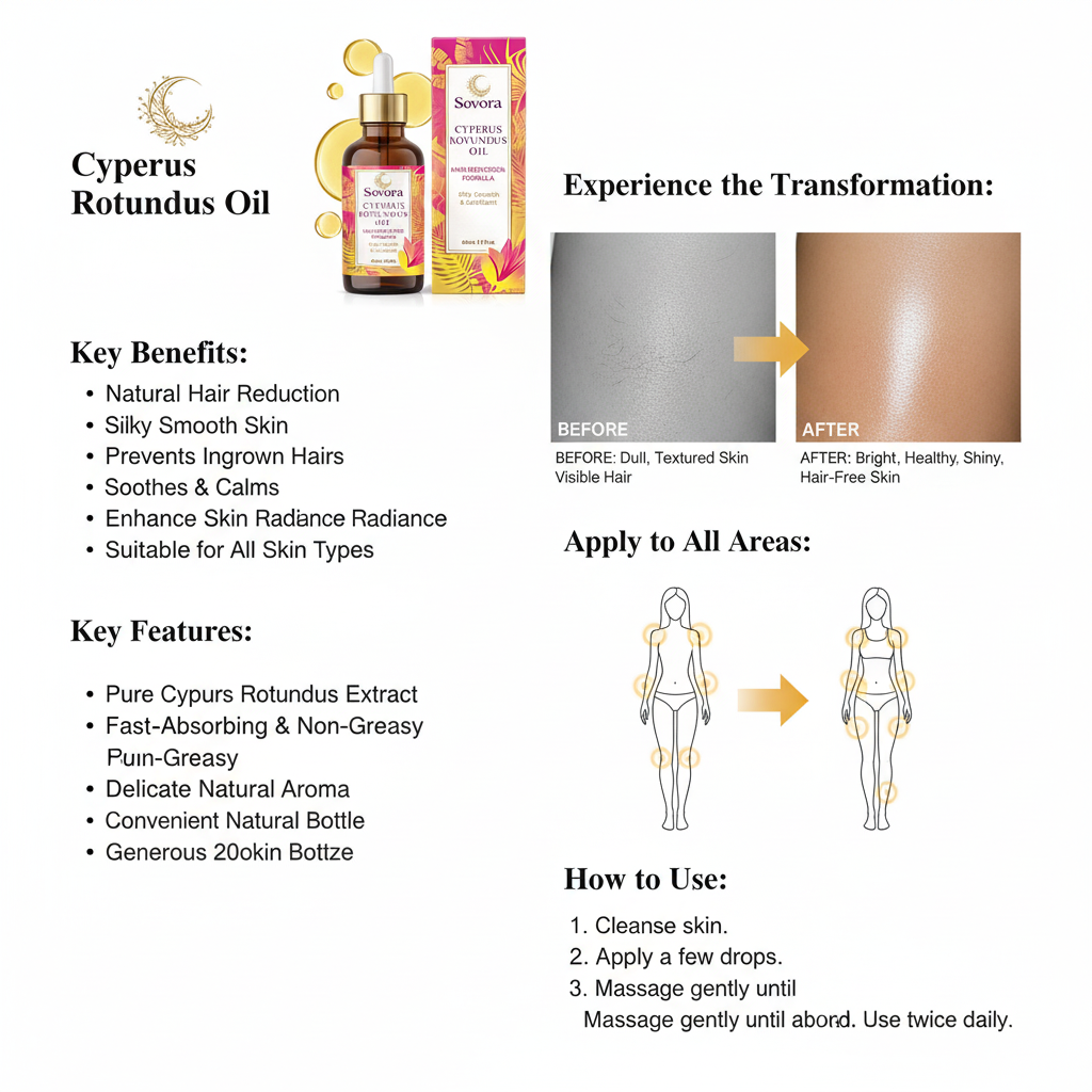 Sorvora Cyperus Rotundus Oil